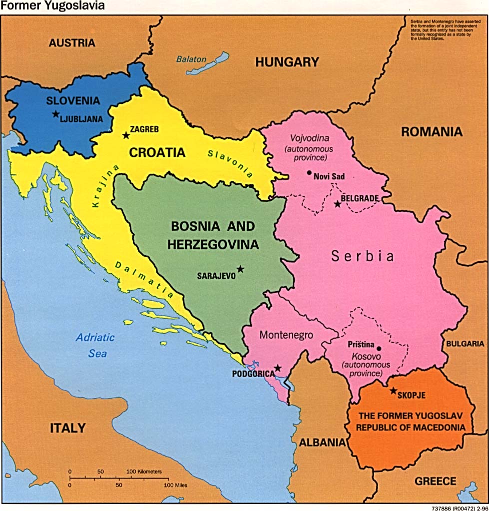 macedonie regions carte